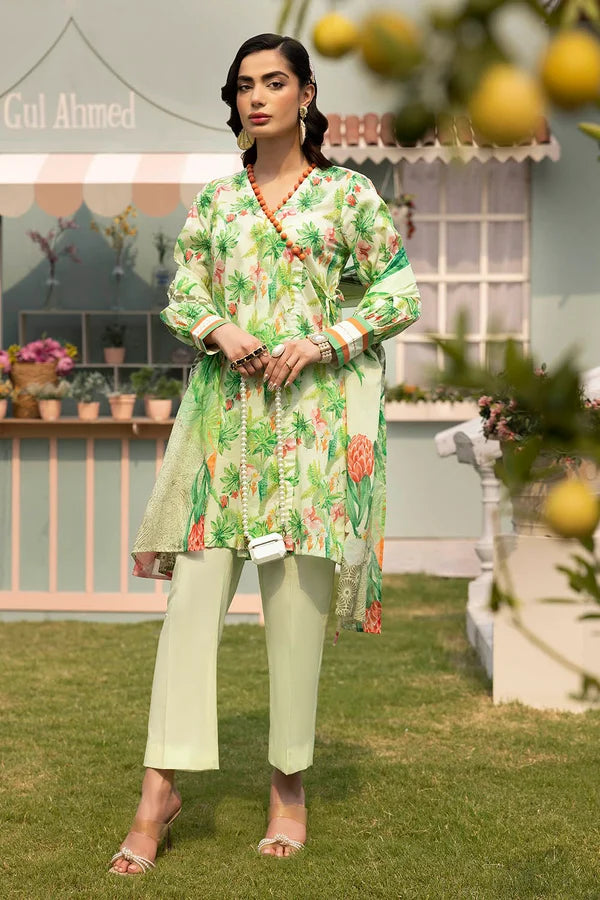 3 Piece Unstitched Printed Lawn Suit
