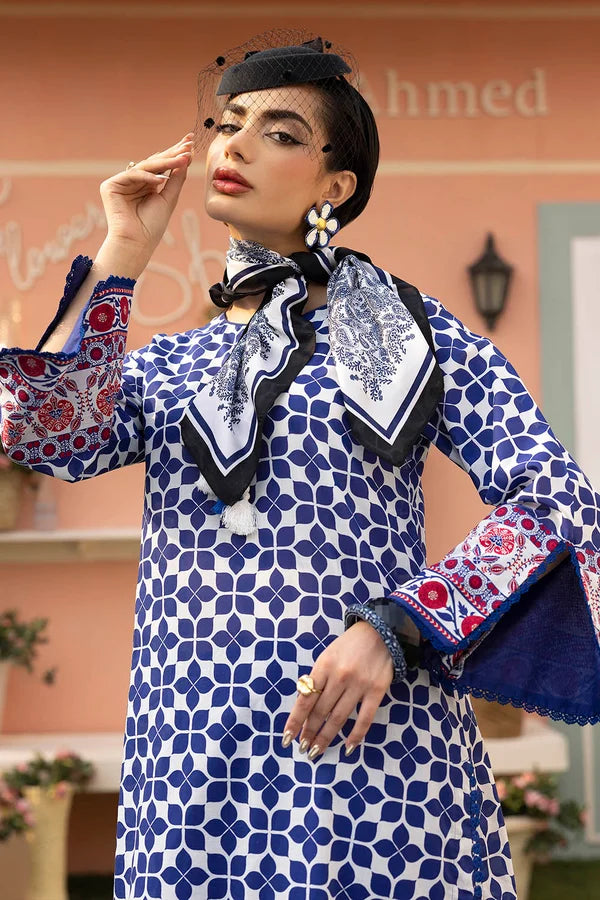 3 Piece Unstitched Printed Lawn Suit