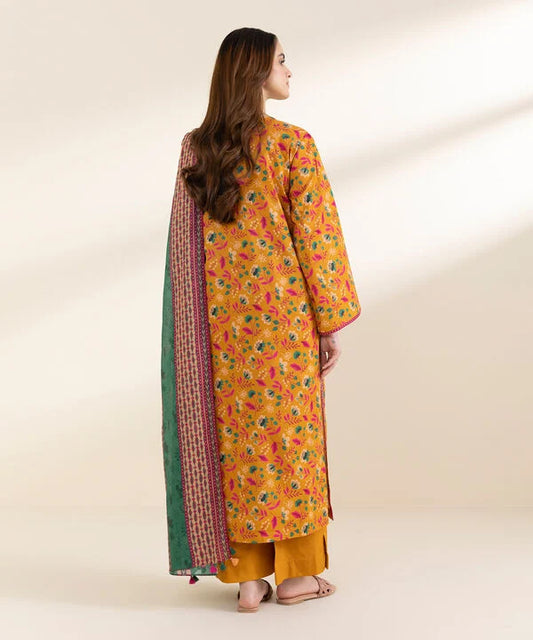 2 Piece Unstitched Printed Lawn Suit