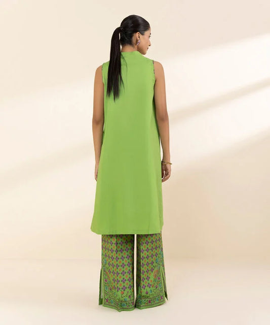 2 Piece Unstitched Embroidered Lawn Suit