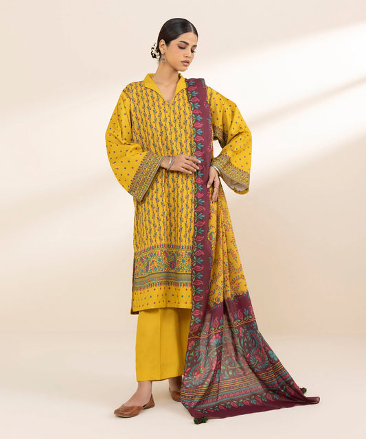 3 Piece Printed Lawn Suit