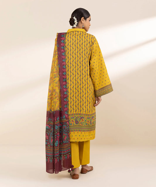 3 Piece Printed Lawn Suit