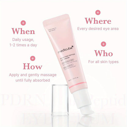 Medicube Salmon DNA PDRN Pink Peptide Eye Serum