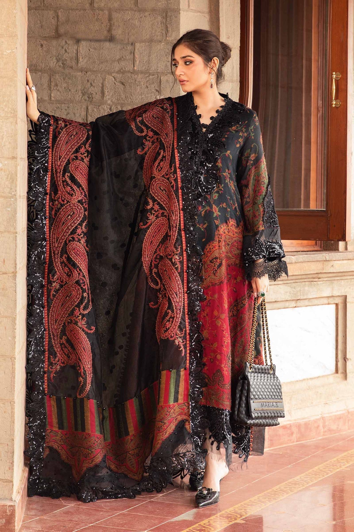 3 Piece Unstitched Printed Lawn Suit