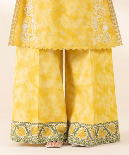 3 Piece Unstitched Embroidered Lawn Suit