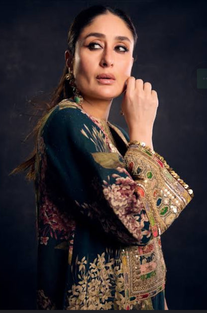 Sabyasachi 3 piece silk dress