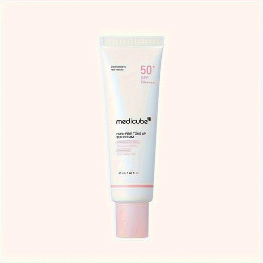 Medicube PDRN pink collagen sunscreen