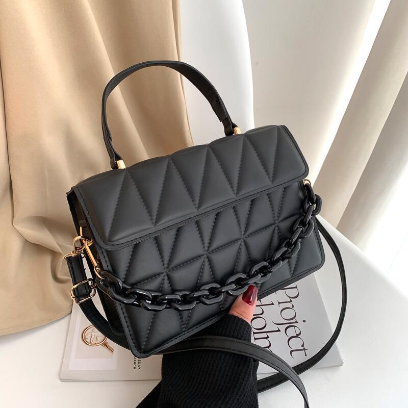 Small Square Bag Women&amp;amp;#039;s Bag New Casual Indentation Texture Messenger Bag