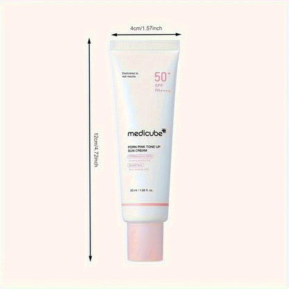 Medicube PDRN pink collagen sunscreen