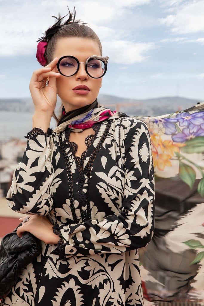 3 Piece Unstitched Printed Lawn Suit