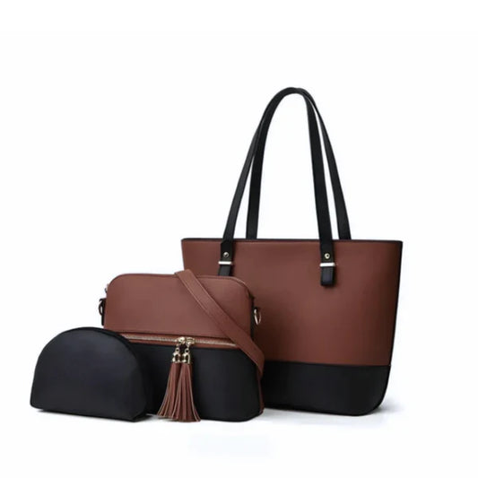 GRACE Elegant 3-in-1 Handbag Set