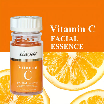 1 Box of 90 Vitamin C Facial Serum Capsules
