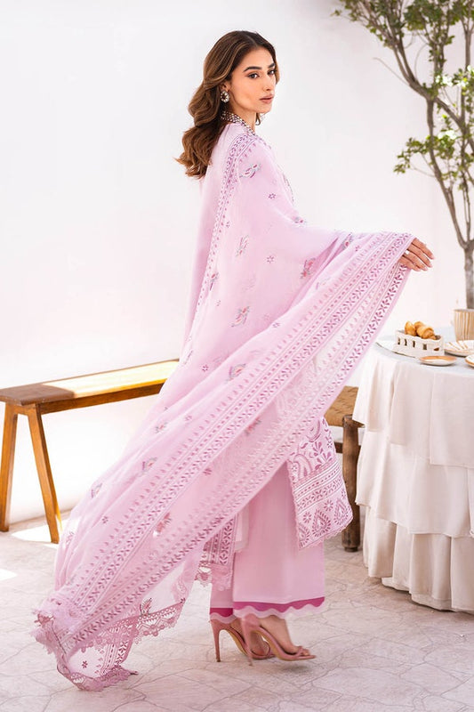 3 Piece Unstitched Embroidered Lawn Suit