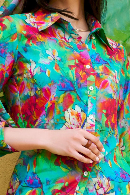 3 Piece Unstitched Printed Lawn Suit