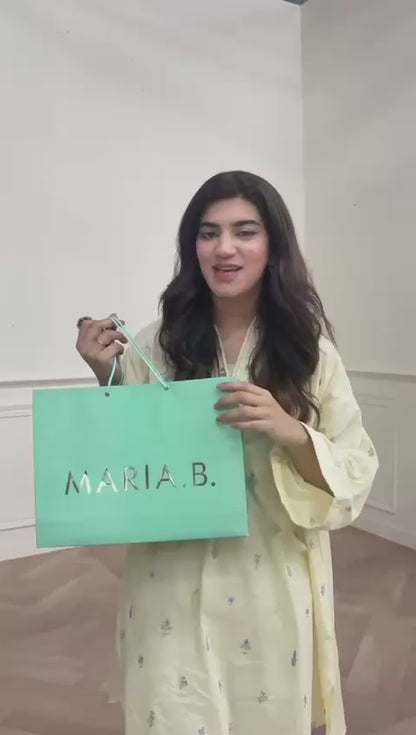 3 Piece Unstitched Embroidered Organza Suit