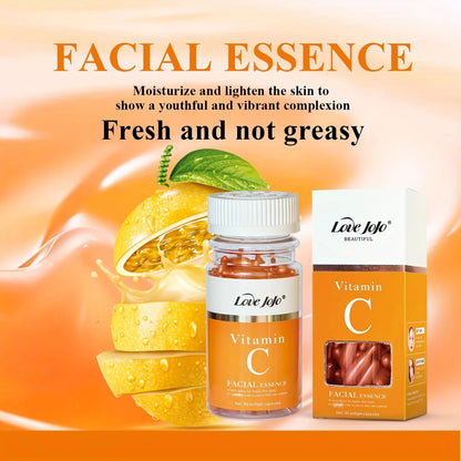 1 Box of 90 Vitamin C Facial Serum Capsules