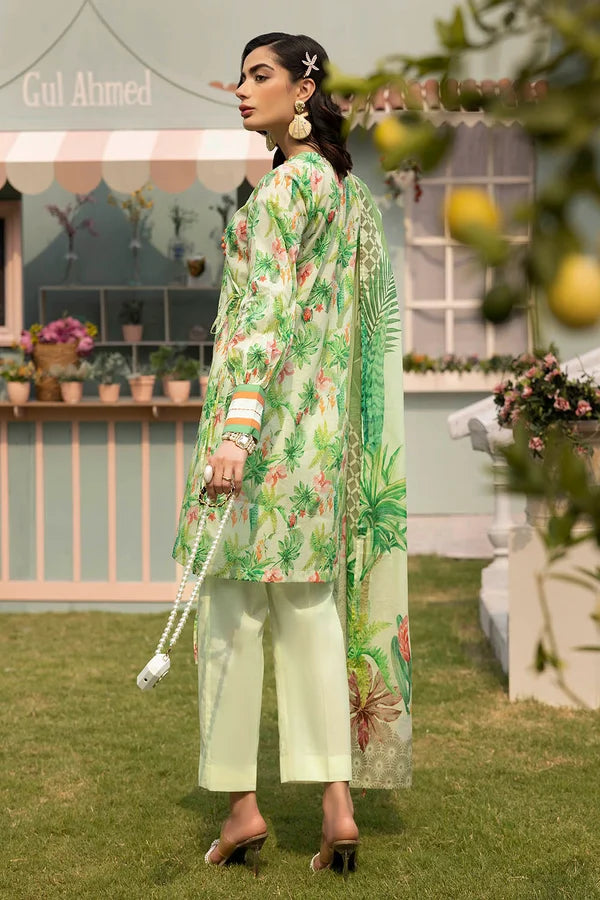 3 Piece Unstitched Printed Lawn Suit