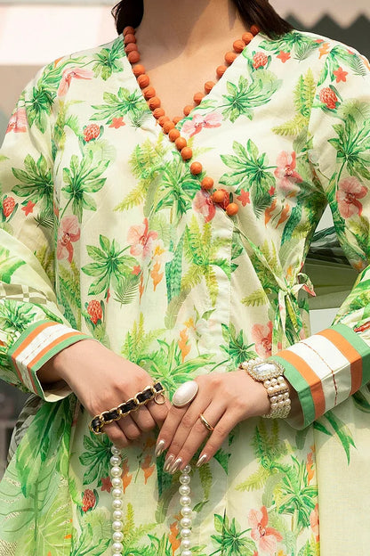 3 Piece Unstitched Printed Lawn Suit