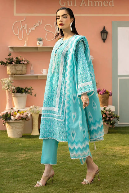 3 Piece Unstitched Printed Lawn Suit