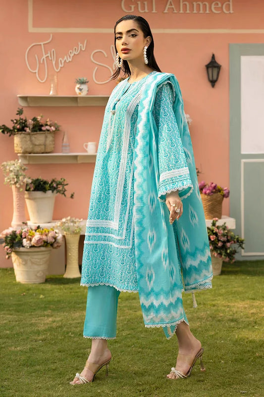 3 Piece Unstitched Printed Lawn Suit