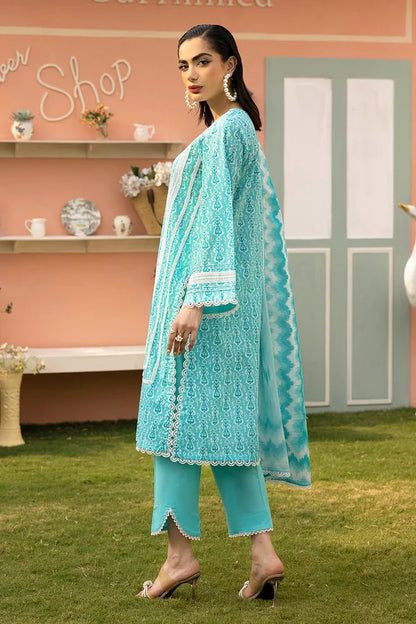 3 Piece Unstitched Printed Lawn Suit