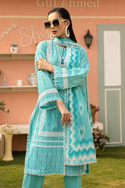 3 Piece Unstitched Printed Lawn Suit