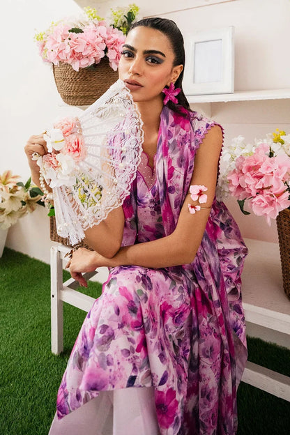 3 Piece Unstitched Printed Lawn Suit