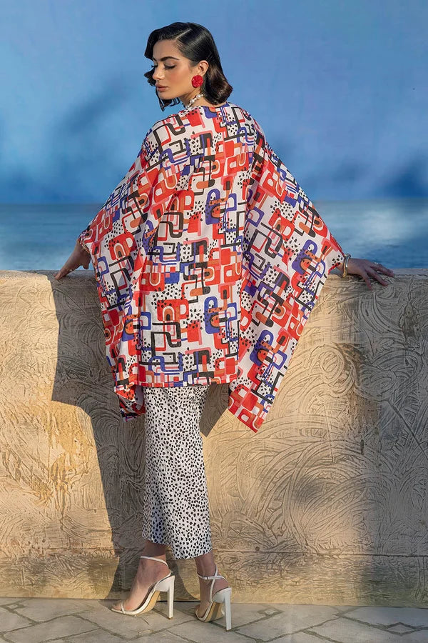 2 Piece Unstitched Printed Lawn Suit