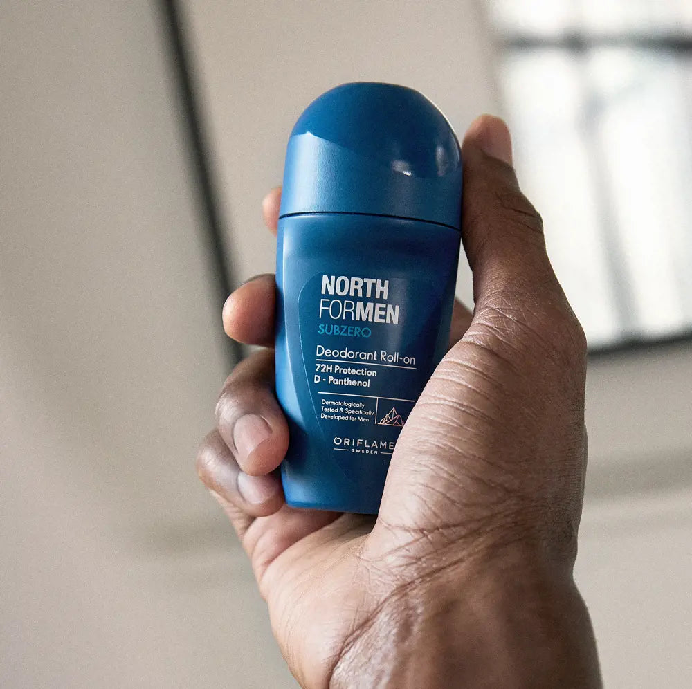 North for Men Subzero Deodorant Roll-On