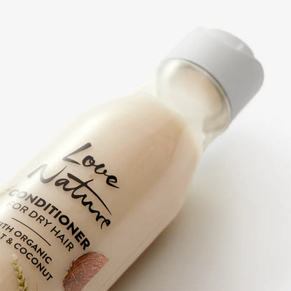 Love Nature Conditioner For Dry Hair with Organic Wheat & Coconut