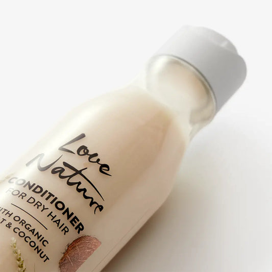 Love Nature Conditioner For Dry Hair with Organic Wheat & Coconut